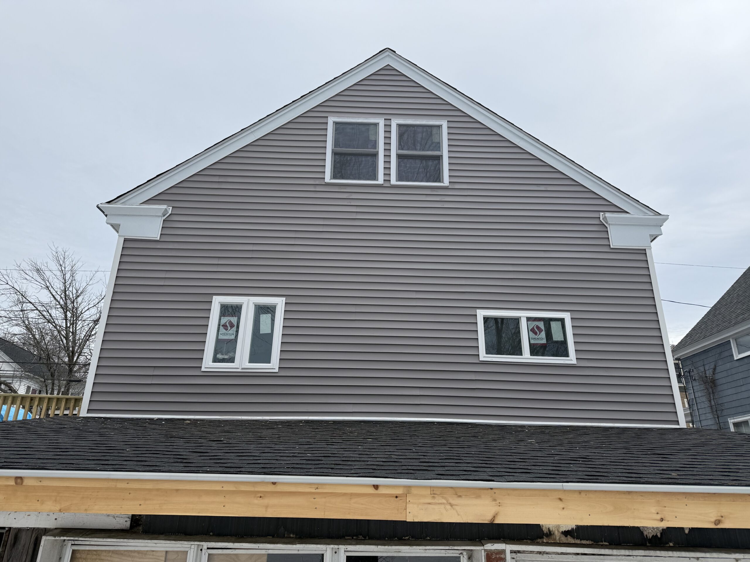 after siding upgrade