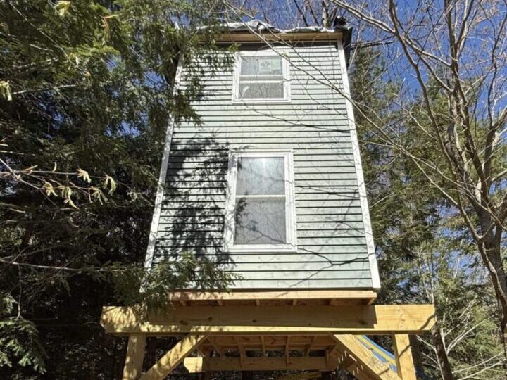 tree house siding complete by ksb